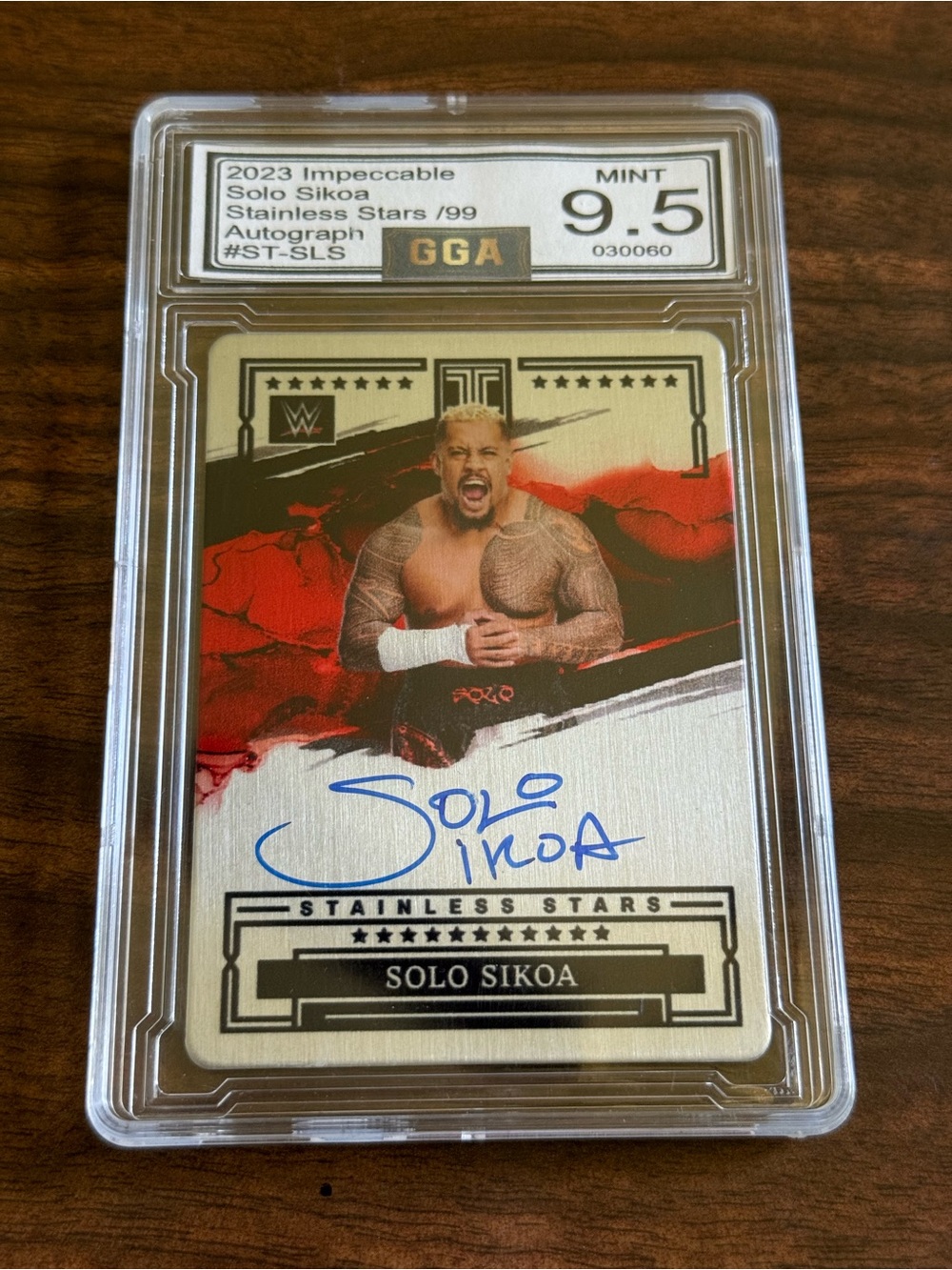 Solo Sikoa - Impeccable Steel Auto /99